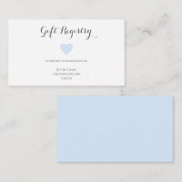 Greffe Cadeau Cute Pastel Blue Heart Boy