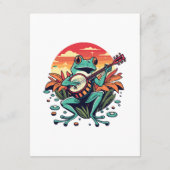 Carte D'accompagnement Grenouille banjo (Dos)