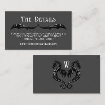 Gris Black Dragon Wings Imaginaire Détails Mariage