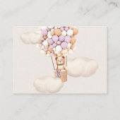 Carte D'accompagnement Gros Billets De Son Ventre - Ballons D'Ours Brown (Dos)