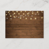 Carte D'accompagnement Guest Mommys Belly Game Card Baby shower de tourne (Dos)