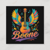Carte D'accompagnement Guitare Boone (Dos)