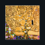 Carte D'accompagnement Gustav Klimt Arbre de vie<br><div class="desc">Cartes de clôture représentant la fresque murale de Gustav Klimt, L’arbre de vie, La Frieze Stoclet (1905-1911). Il se compose de trois mosaïques : The Expectation, Knight et The Embrace. Une belle femme, un arbre doré et deux amants dans une étreinte sont représentés. Un cadeau merveilleux pour les amateurs d'Art...</div>