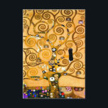 Carte D'accompagnement Gustav Klimt Arbre de vie<br><div class="desc">Cartes de clôture représentant la fresque murale de Gustav Klimt, L’arbre de vie, La Frieze Stoclet (1905-1911). Il se compose de trois mosaïques : The Expectation, Knight et The Embrace. Une belle femme, un arbre doré et deux amants dans une étreinte sont représentés. Un cadeau merveilleux pour les amateurs d'Art...</div>