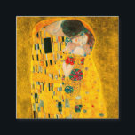 Carte D'accompagnement Gustav Klimt Le Baiser<br><div class="desc">Cartes de boîtier avec peinture à l’huile de Gustav Klimt avec feuille d’or The Kiss (1908). Un homme et une femme, aux couleurs dorées brillantes, embrassent et embrassent avec amour dans un champ de fleurs. Un grand cadeau pour les amateurs d'art Art Nouveau et autrichien.</div>