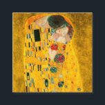 Carte D'accompagnement Gustav Klimt Le Baiser<br><div class="desc">Cartes de boîtier avec peinture à l’huile de Gustav Klimt avec feuille d’or The Kiss (1908). Un homme et une femme, aux couleurs dorées brillantes, embrassent et embrassent avec amour dans un champ de fleurs. Un grand cadeau pour les amateurs d'art Art Nouveau et autrichien.</div>