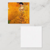 Carte D'accompagnement Gustav Klimt Portrait d'Adele Bloch Bauer (Devant / Derrière)