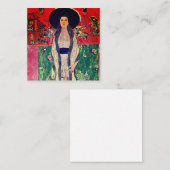 Carte D'accompagnement Gustav Klimt Portrait d'Adele Bloch-Bauer II (Devant / Derrière)