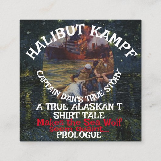 Carte D'accompagnement Halibut Kampf Prolog du capitaine Dan (Devant)