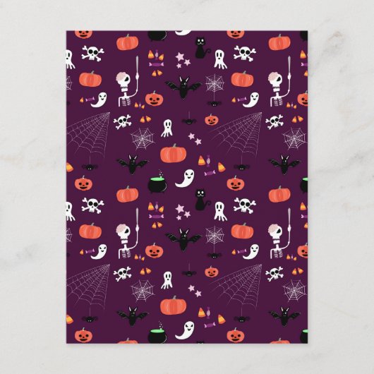 Carte D'accompagnement Halloween (Devant)