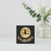Carte D'accompagnement Halloween (Debout devant)