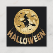 Carte D'accompagnement Halloween (Dos)
