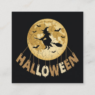 Carte D'accompagnement Halloween