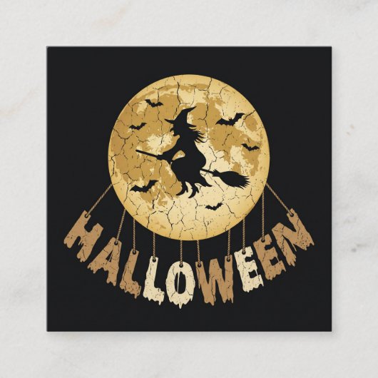 Carte D'accompagnement Halloween (Devant)