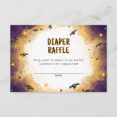 Carte D'accompagnement Halloween Baby shower Déchets Raffle (Devant)