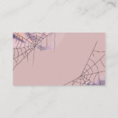 Carte D'accompagnement Halloween Baby shower Déchets Raffle (Dos)