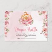 Carte D'accompagnement Halloween Petit Baby shower Citrouille Déchets Raf (Devant)