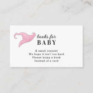 Carte D'accompagnement Halloween Pink a Baby brasse des livres pour bébé