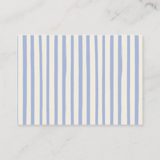 Carte D'accompagnement Hand Drawn Italian Baby Shower Book Request (Dos)