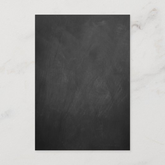 Carte D'accompagnement Hanging Heart Tree Chalkboard Mariage Collection (Dos)