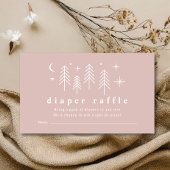 Carte D'accompagnement Happy Camper Diaper Raffle
