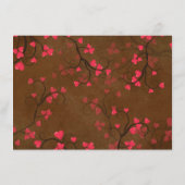 Carte D'accompagnement Hébergement charmant (Dos)