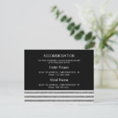 Carte D'accompagnement Hébergement Gris (Debout devant)