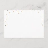 Carte D'accompagnement Hébergements PixDezines, Éblouis/Faux Gold (Dos)