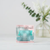 Carte D'accompagnement Hébergements PixDezines Watercolor Blush Sage (Debout devant)