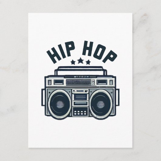 Carte D'accompagnement Hip hop (Devant)
