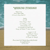 Carte D'accompagnement Hippocampe jaune sous la mer