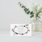 Carte D'accompagnement Hiver Embrassez le site du Mariage floral | Bourgo (Debout devant)