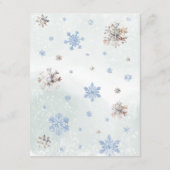 Carte D'accompagnement Hiver Onederland Cute Deer Time Capsule Card (Dos)