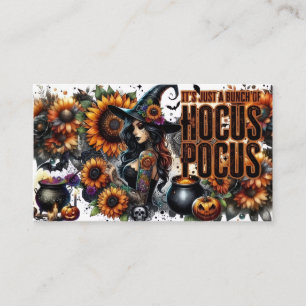Carte D'accompagnement “Hocus Pocus Vibes Magiques”