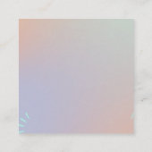 Carte D'accompagnement Hommage de la reine au lycée Campagne de vote Flye (Dos)