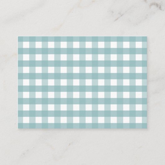 Carte D'accompagnement Honey Bee Book Demande pour insertion bébé (Dos)