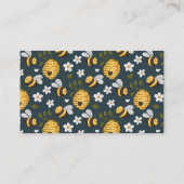 Carte D'accompagnement Honneur Baby shower Bumblebee Déchets Raffin (Dos)