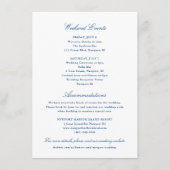 Carte D'accompagnement Hôtel et Événements de Week-end - Collection Newpo (Devant)