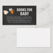 Carte D'accompagnement Huggies et Chuggies Livres Baby showers pour bébé (Devant / Derrière)