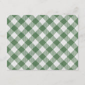 Carte D'accompagnement I Do BBQ Outdoor Summer/Spring Green Wedding RSVP (Dos)
