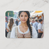 CARTE D'ACCOMPAGNEMENT I LOVE BAVARIA (Devant)