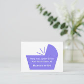 Carte D'accompagnement Icône Bébé (Debout devant)