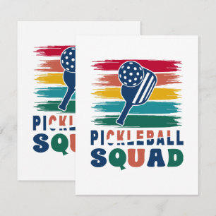 Carte D'accompagnement Idée de cadeau pour joueurs de pickleball