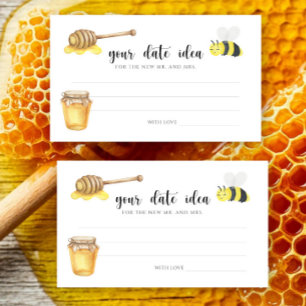 Carte D'accompagnement Idées de soirée en amoureux sur le thème de l'abei