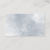 Carte D'accompagnement Idées de soirée en date d'hiver à l'aquarelle \ Po (Dos)