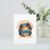 Carte D'accompagnement Il est 5 heures partout où je suis retraité (Debout devant)