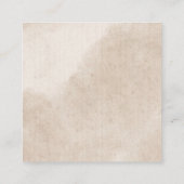 Carte D'accompagnement Il était une fois un feuilleton de lessive de bois (Dos)