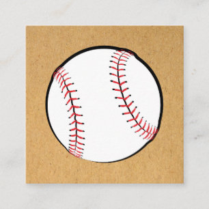 Carte D'accompagnement Illustration du baseball sportif Art Baseball