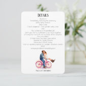 Carte D'accompagnement Illustration romantique Décontractée moderne (Debout devant)