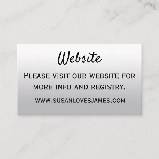 Carte D'accompagnement Ils Doivent Être Un (Devant)